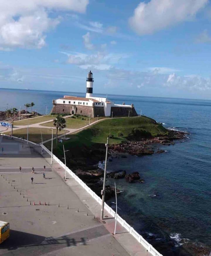 Farol da Barra Apartment: Beachfront Carnival Views Salvador Exterior photo